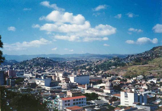 Tegucigalpa capital de Honduras
