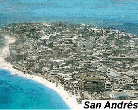 Departamento de San Andres, Provinvincia y Santa Catalina Colombia